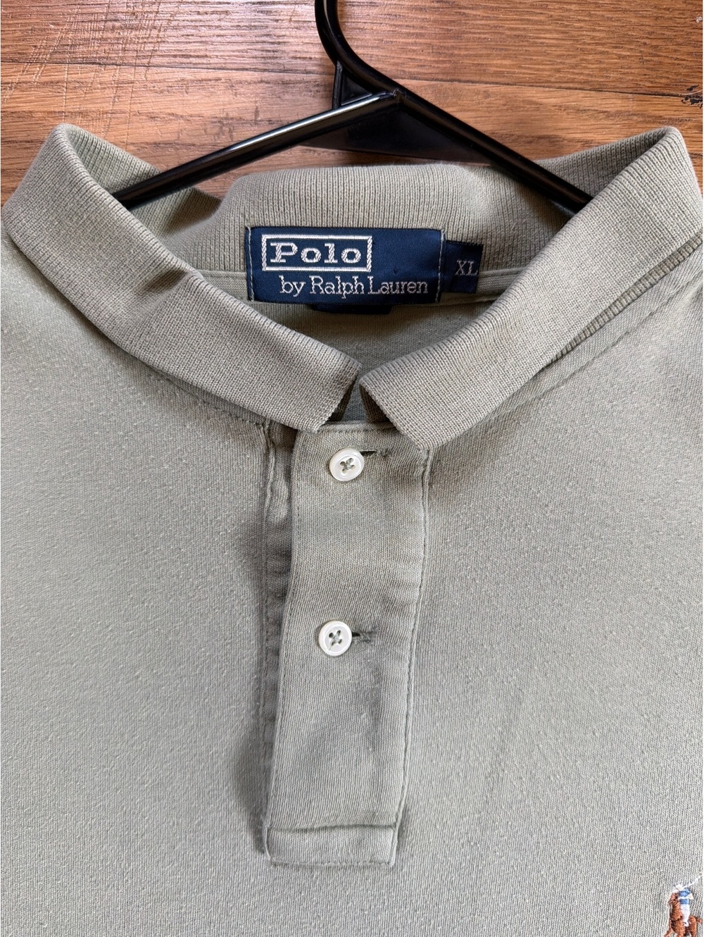 XL - Men - Polo Ralph Lauren Classic Fit Polo Beige - Picture 3 of 6